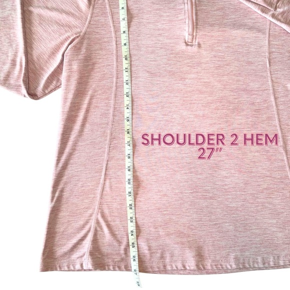 Danskin Activewear 3 PC Set - Gray Leggings, Pink Pullover & New Socks - Size XL - Picture 8 of 11